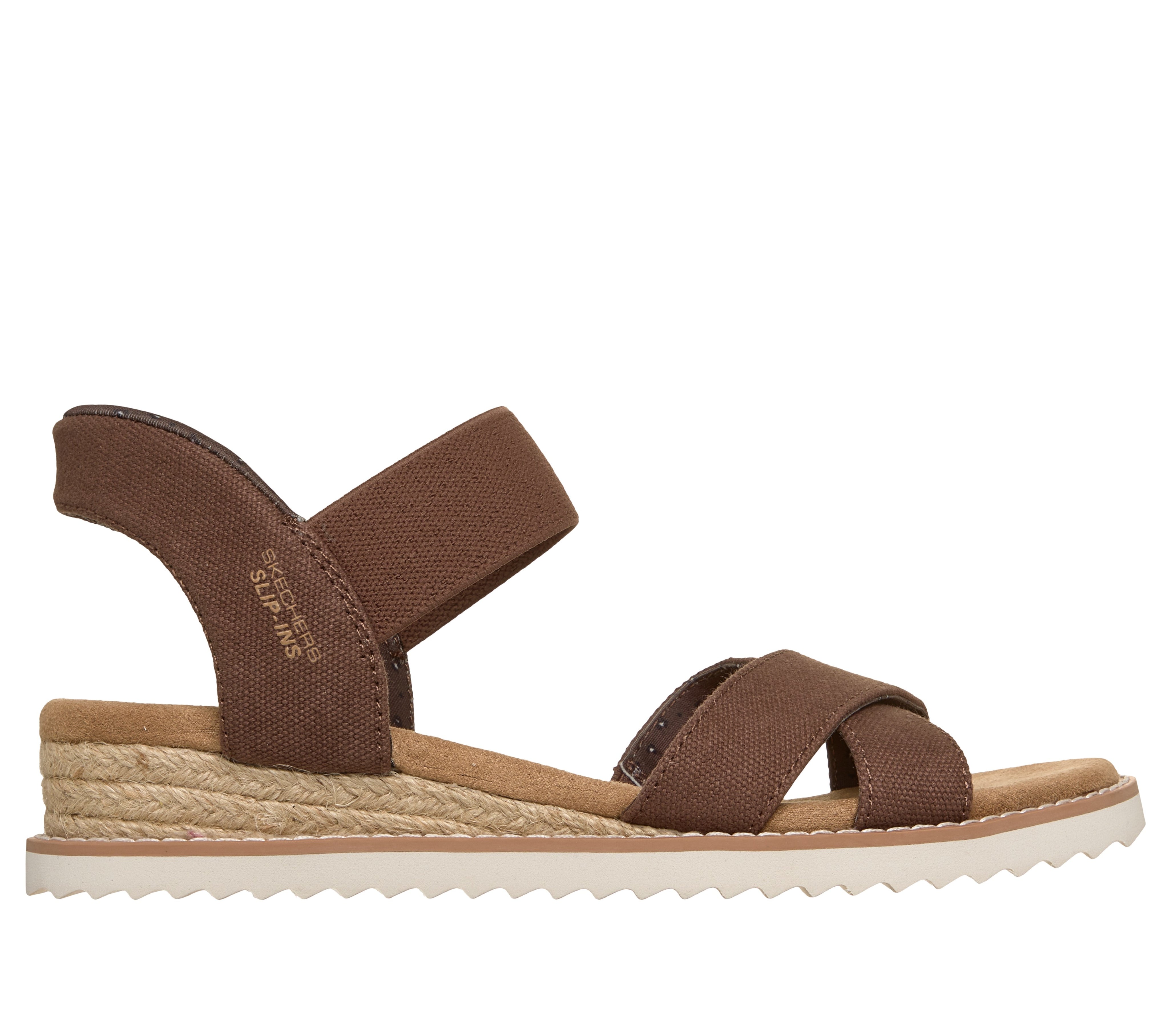 114418 - SKECHERS SLIP-INS: BOBS DESERT KISS - GOLDEN LILY