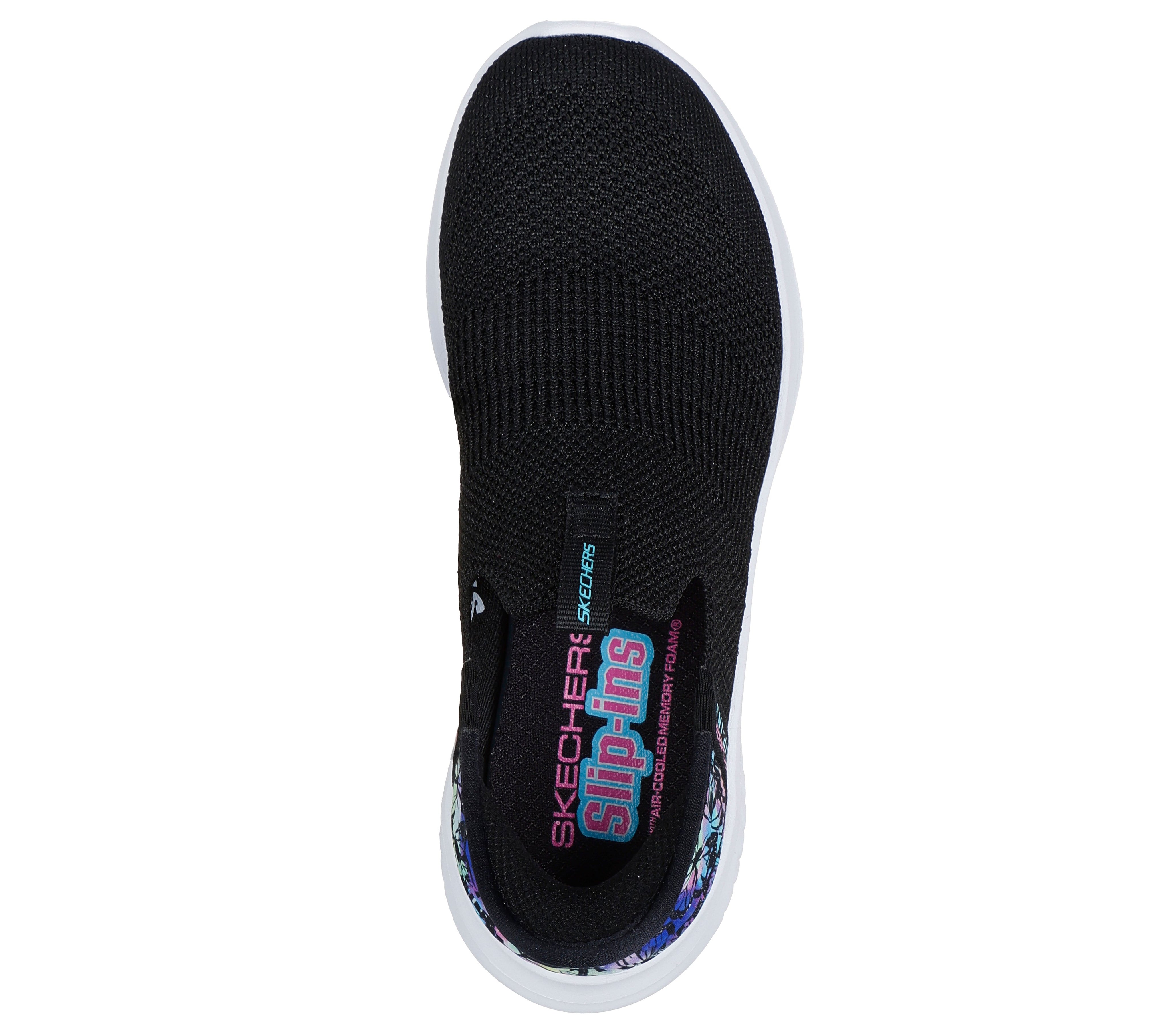 303801L - SKECHERS SLIP-INS: ULTRA FLEX 3.0 - COLORY WILD (ENFANT)