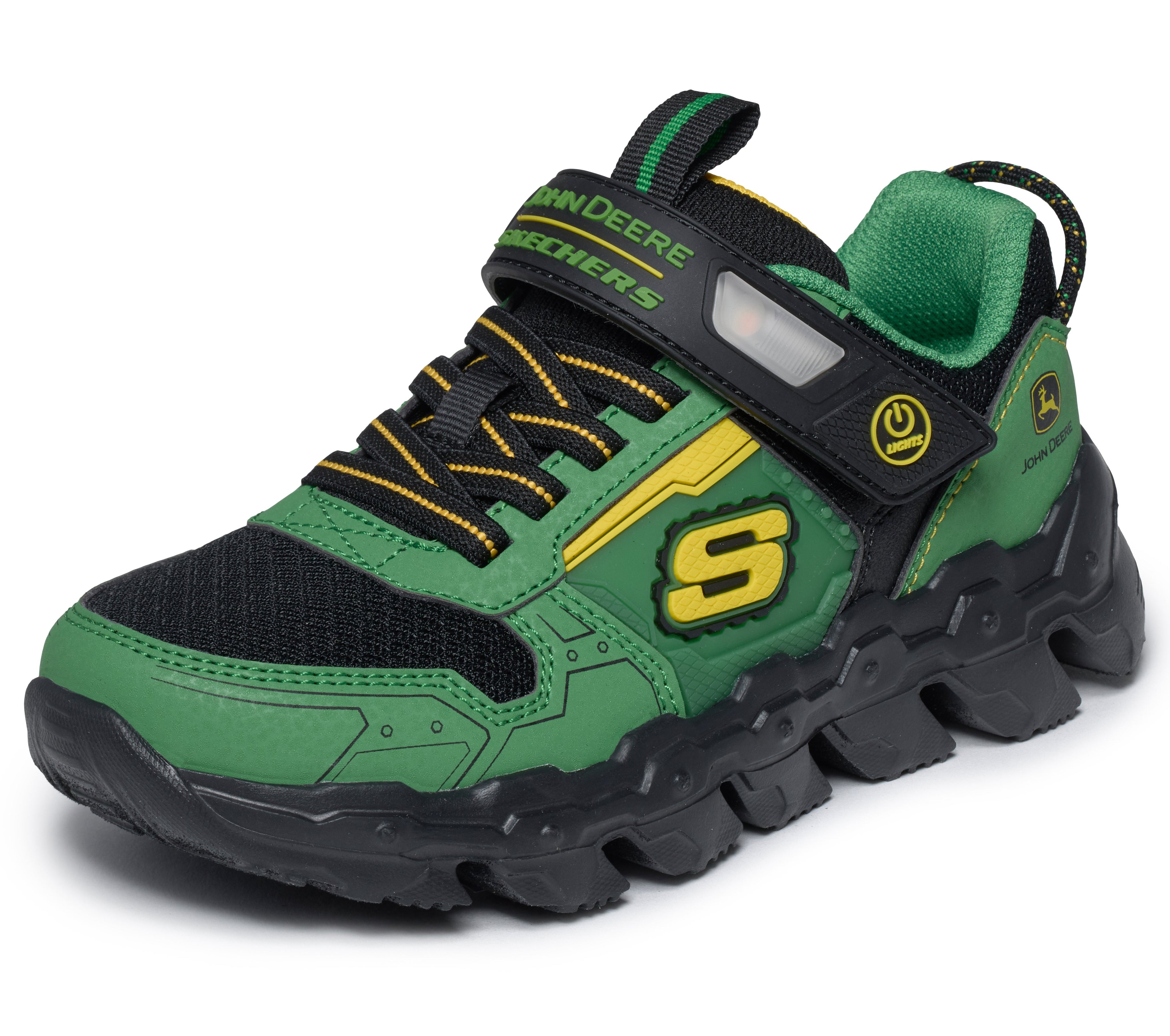 407097L GRBK - JOHN DEERE: MEGA-FLEX LITE - DOZER-BRIGHTS (ENFANT)