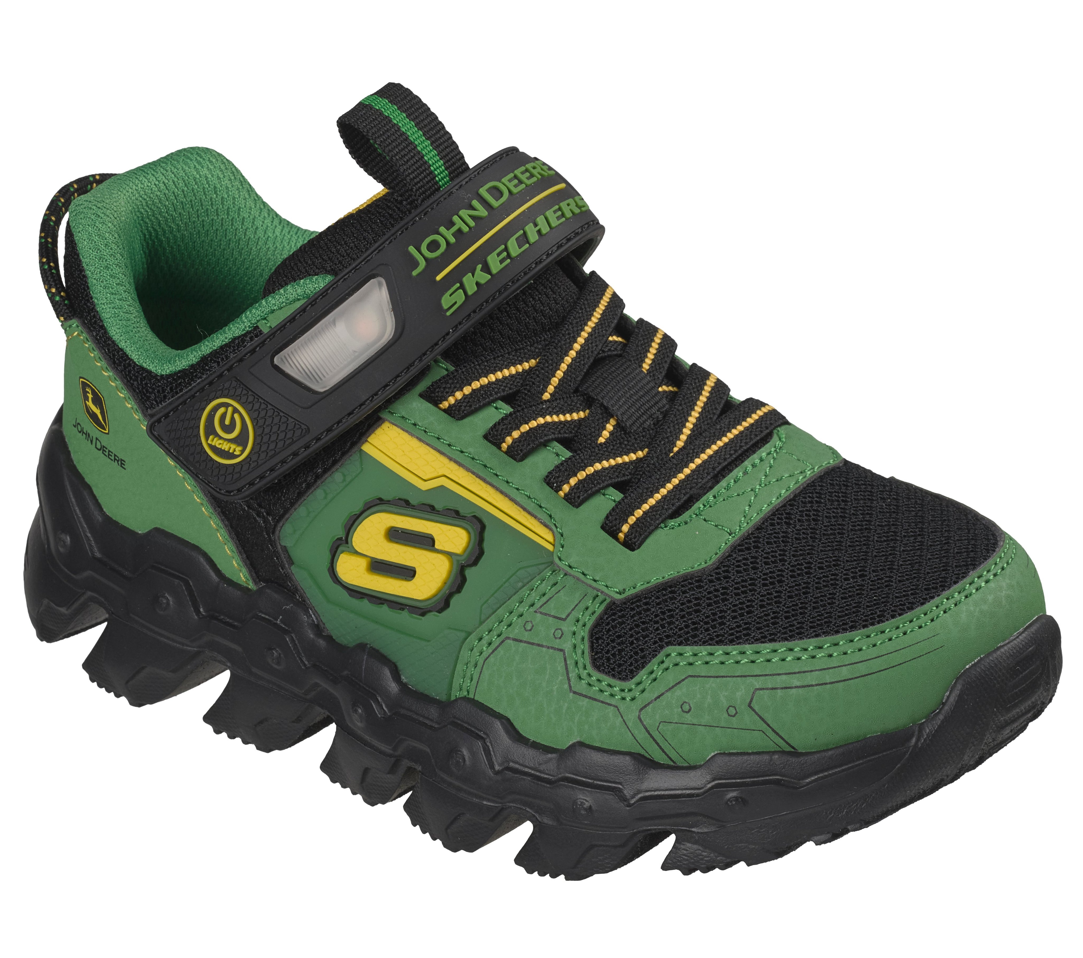 407097L GRBK - JOHN DEERE: MEGA-FLEX LITE - DOZER-BRIGHTS (ENFANT)