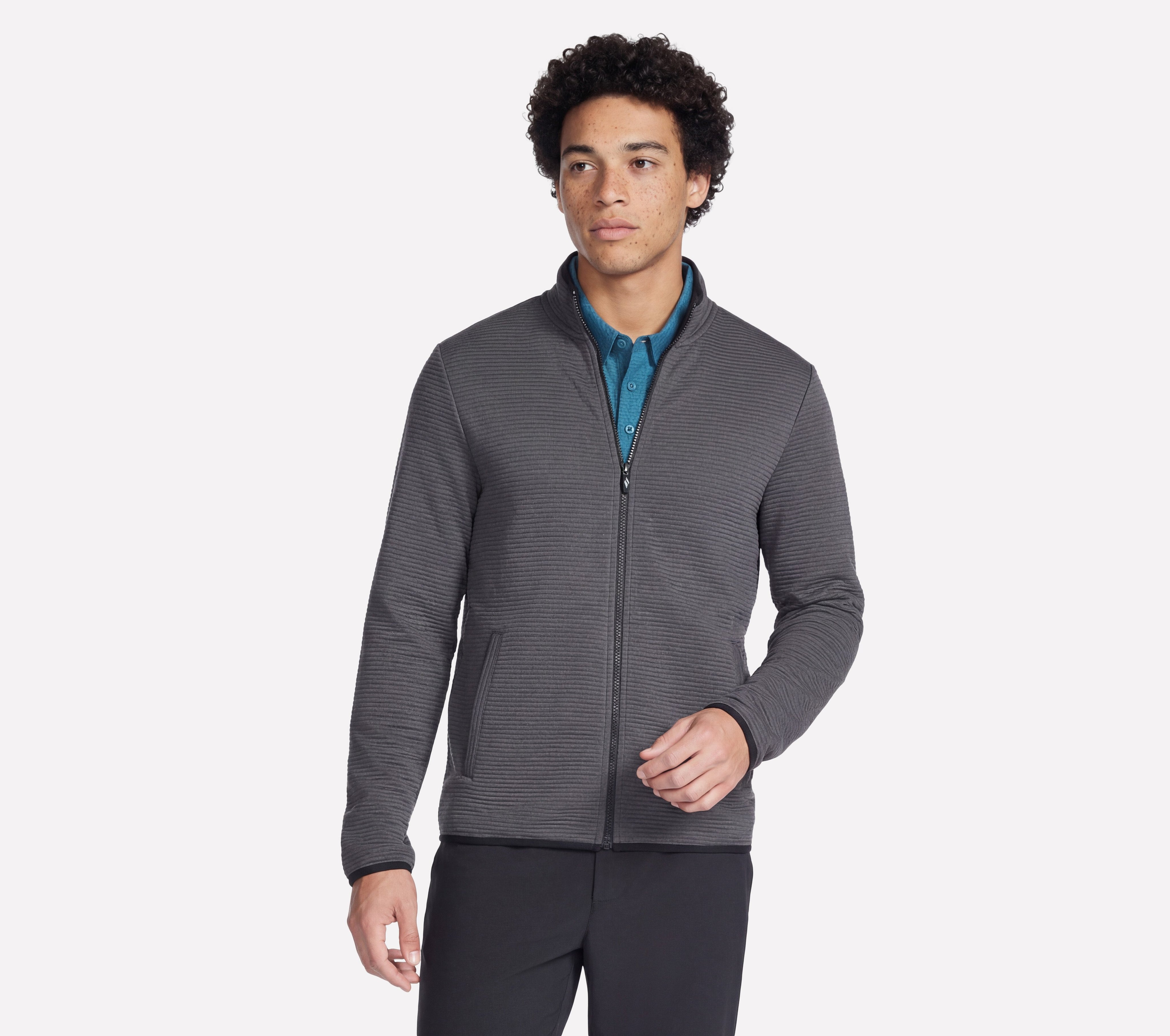 JA25 - THE HOODLESS HOODIE OTTOMAN JACKET