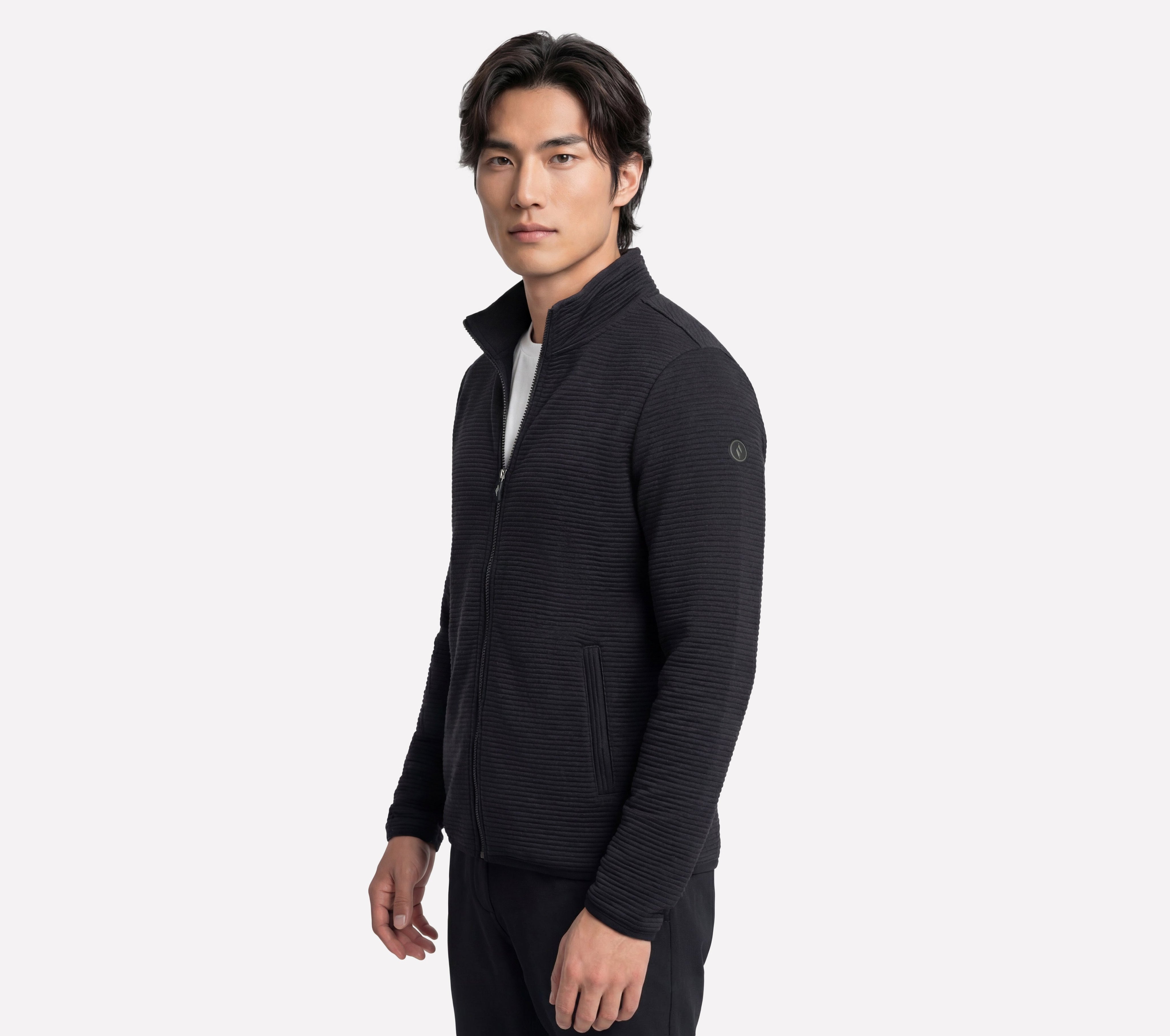 JA25 - THE HOODLESS HOODIE OTTOMAN JACKET