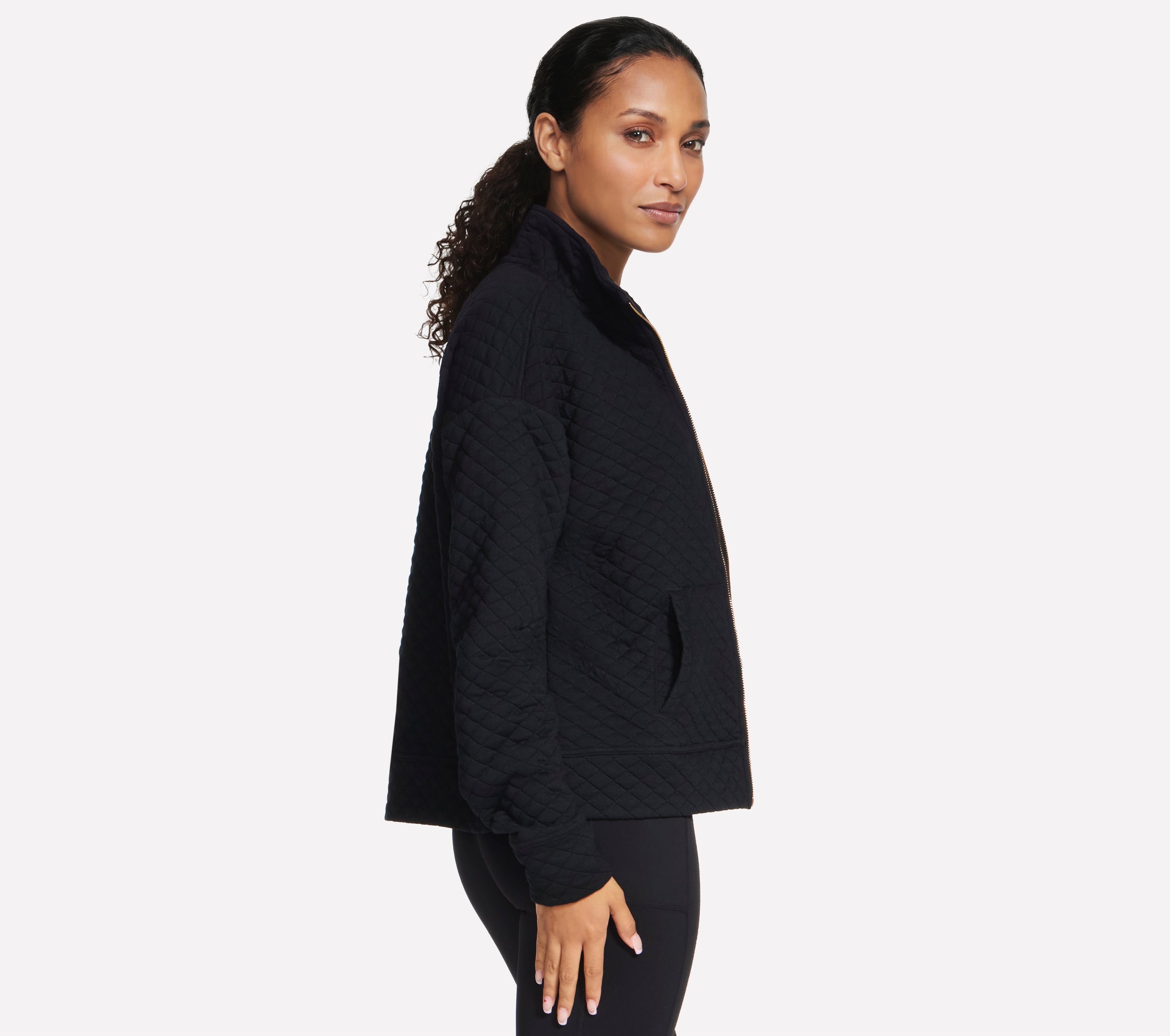 JA496 - GO WALK DIAMOND JACKET - COZY FIT