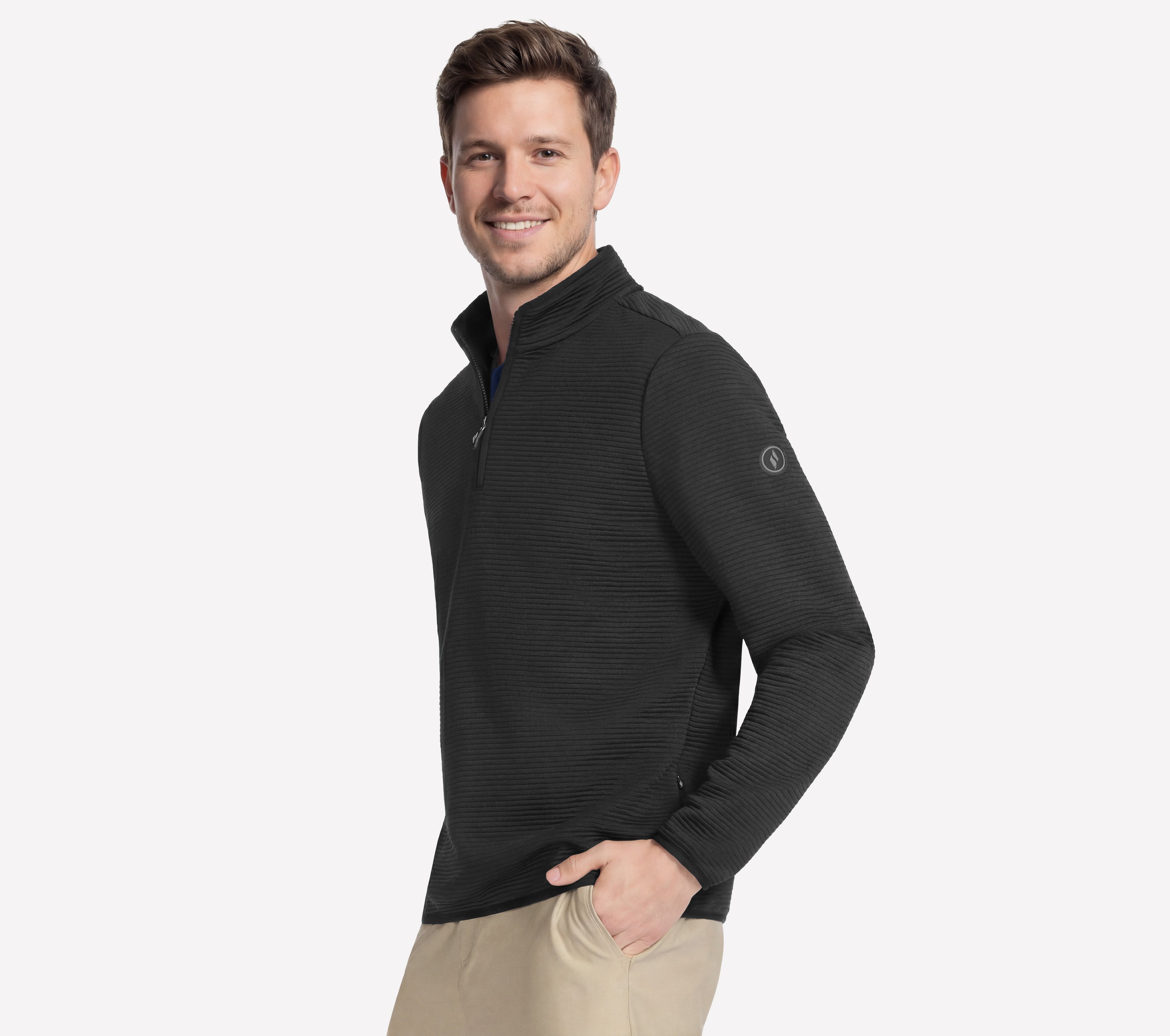 LT213 - GO WALK OTTOMAN 1/4 ZIP