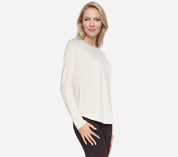 LT282 - GO DRI SWIFT STRIPE LONG SLEEVE CREW