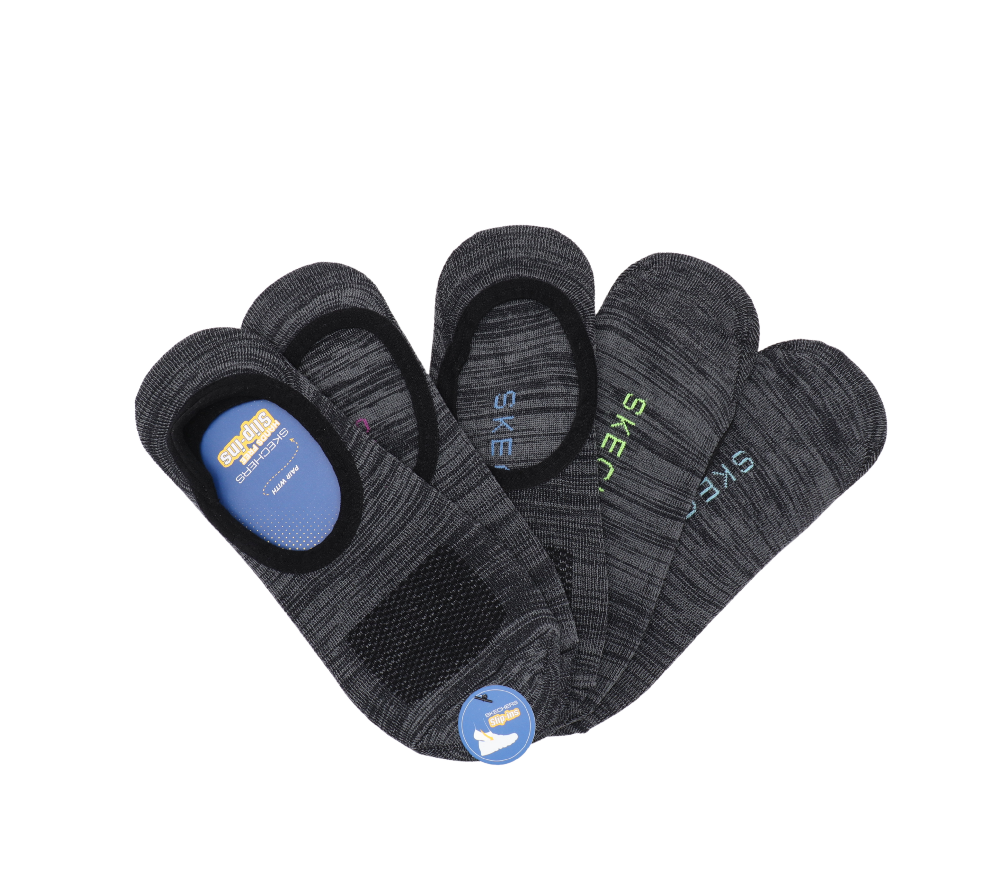 Chaussettes Invisibles Skechers – Paquet de 5 paires (Femmes) - S113836