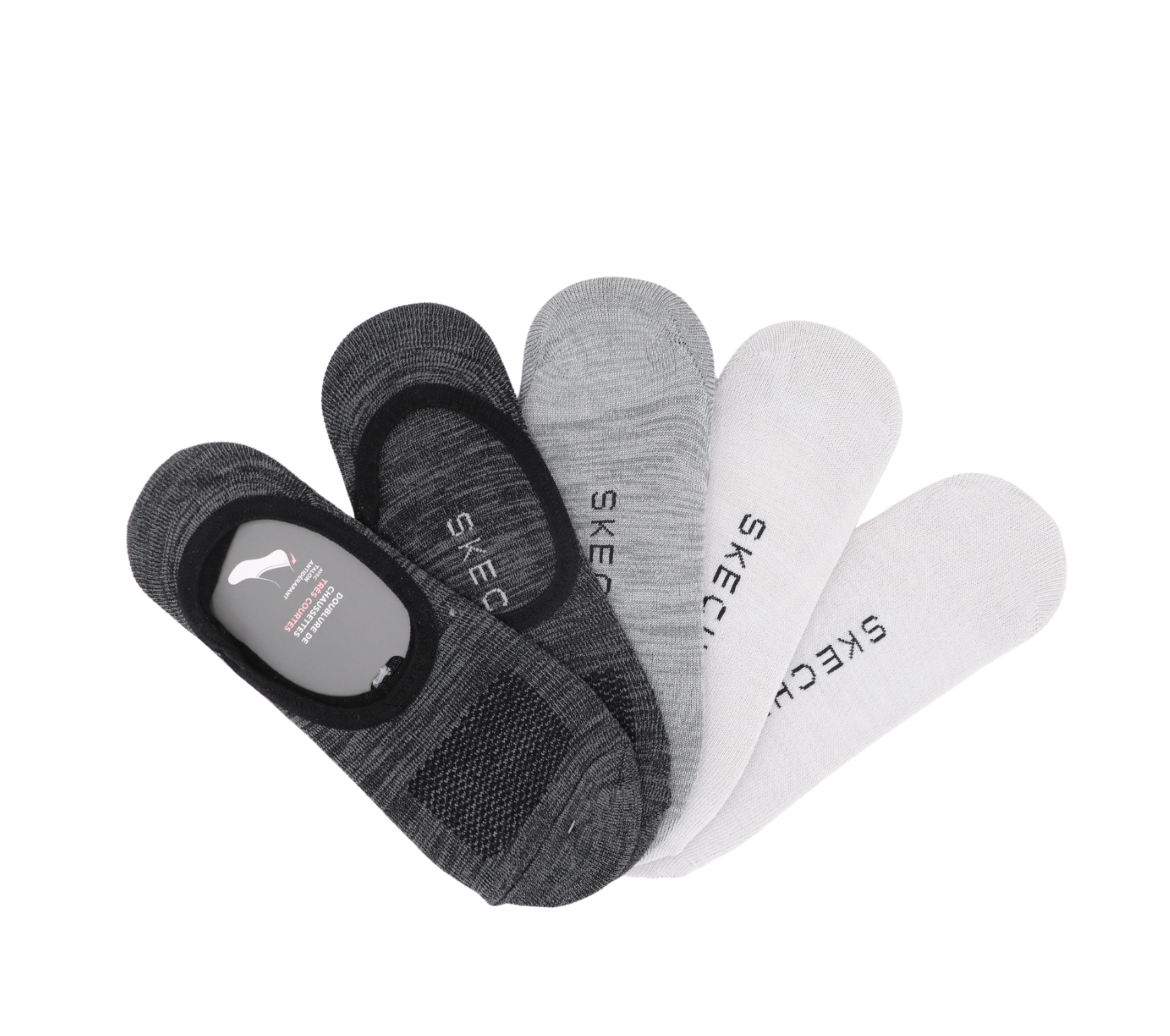 Chaussettes Invisibles Skechers – Paquet de 5 paires (Femmes) - S113836
