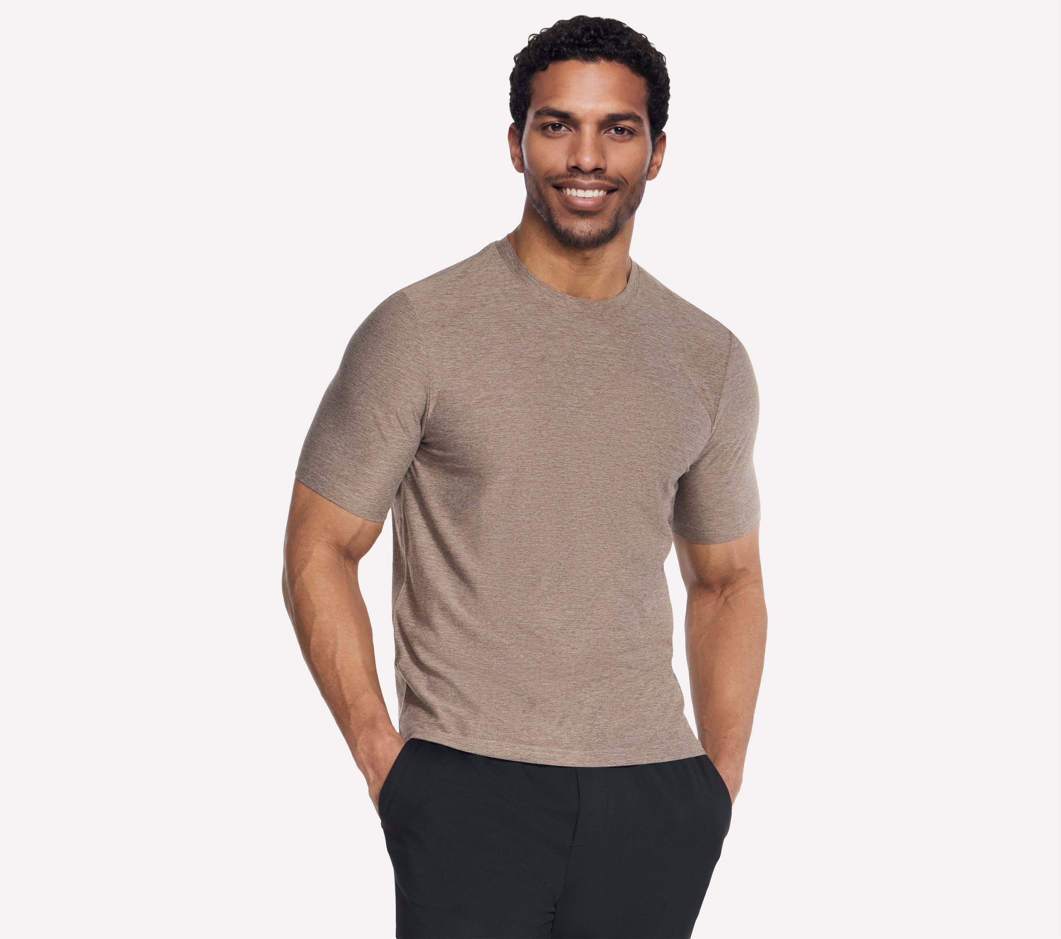 TS107B - GO DRI ALL DAY SOLID TEE