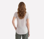 TS232 - GODRI SWIFT STRIPE TUNIC TEE