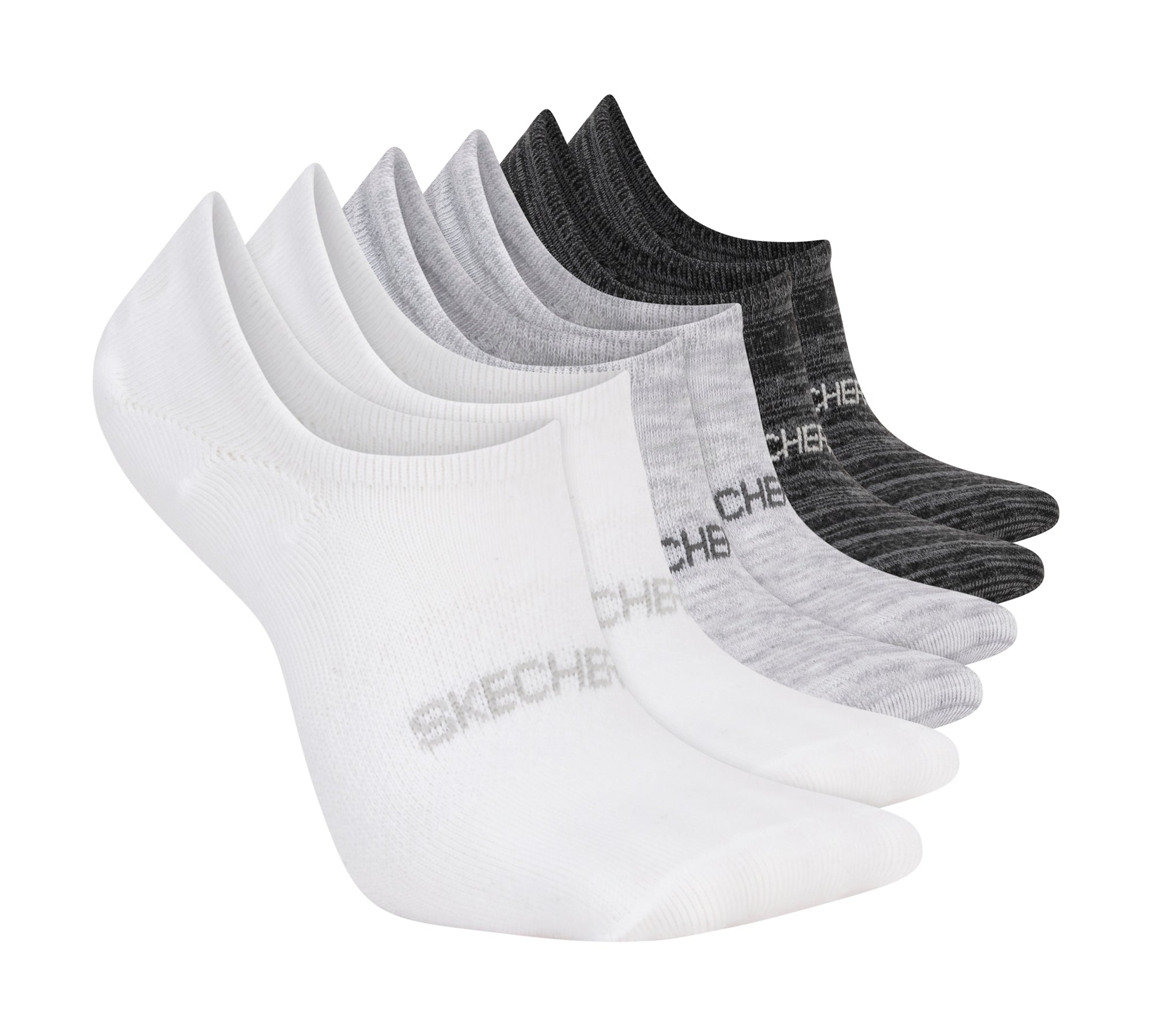 Chaussettes Invisibles Skechers Performance - Paquet de 6 (Femmes) - S117023